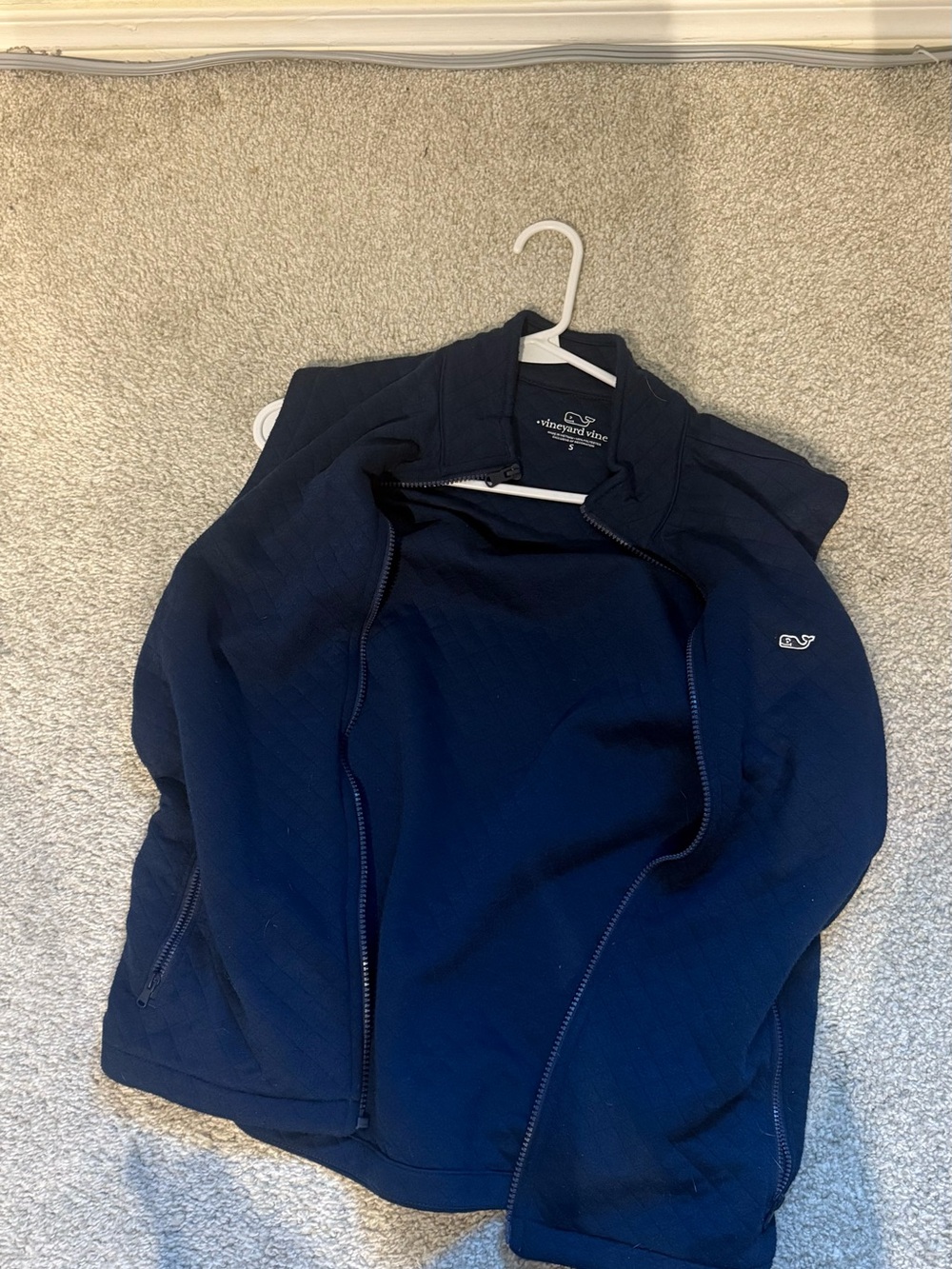 Vineyard Vines Navy Full-Zip Men’s Jacket